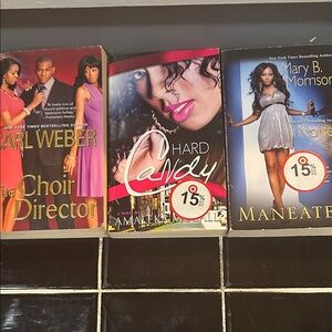 Set of three books